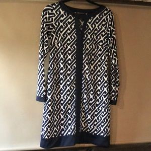 INC Mid length shift dress